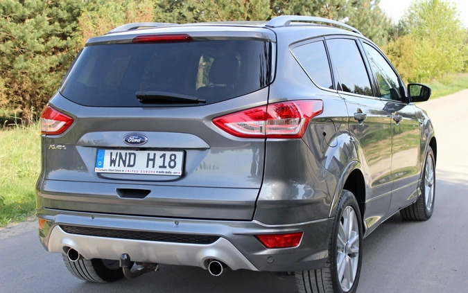 Ford Kuga cena 54900 przebieg: 134000, rok produkcji 2014 z Zbąszynek małe 631